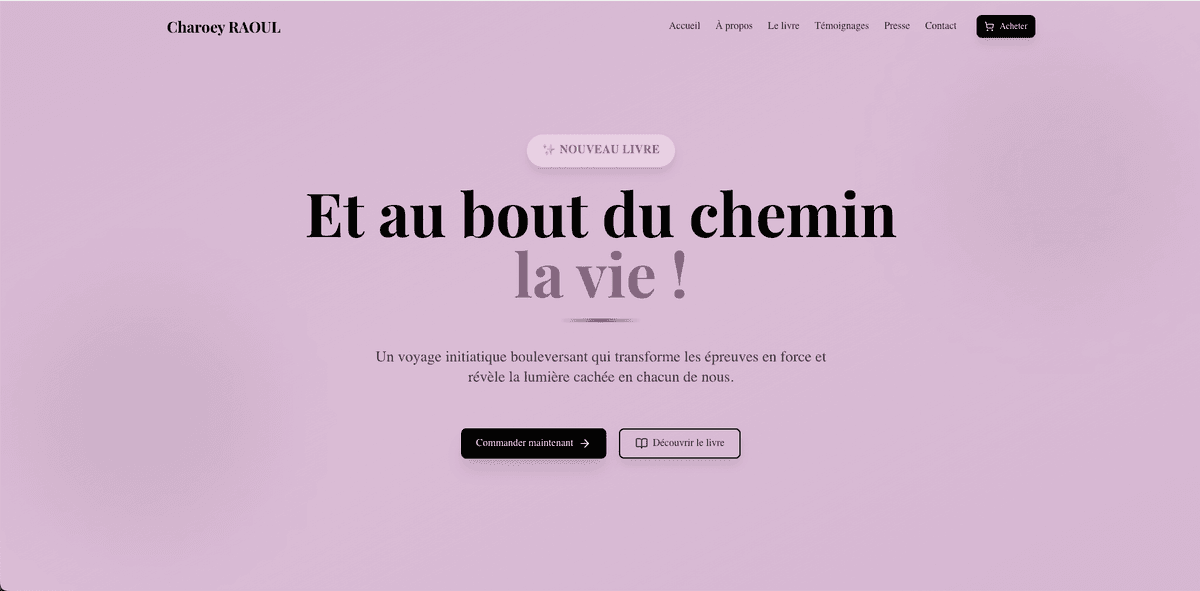 Charoey Raoul - Site Auteure